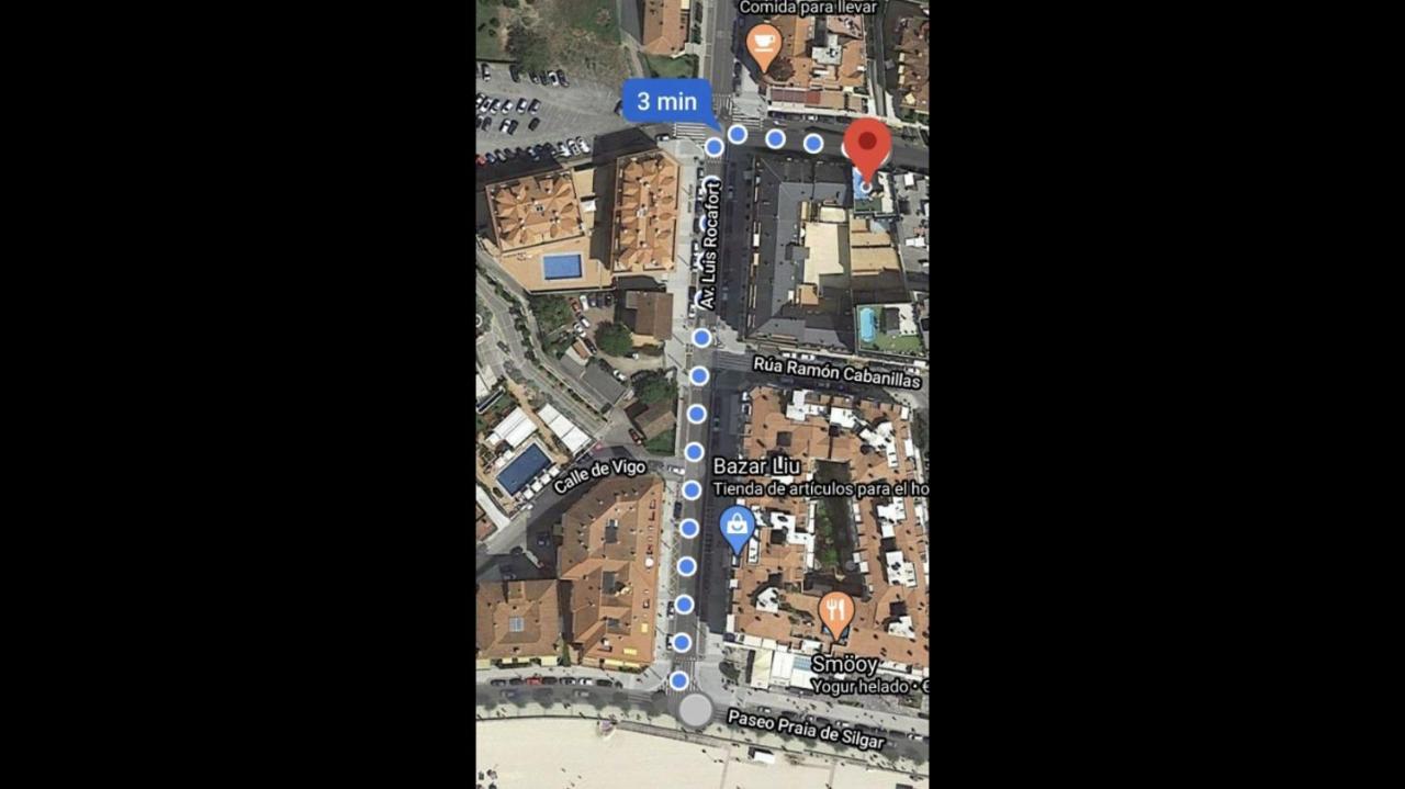 Enjoy Sanxenxo,200M Playa, Balcon Vistas Cies, Piscina & Terraza Azotea,2 Plazas Garaje, 2 Banos, Muy Luminoso, Muy Tranquilo,Muy Equipado, Centrico Appartement Buitenkant foto