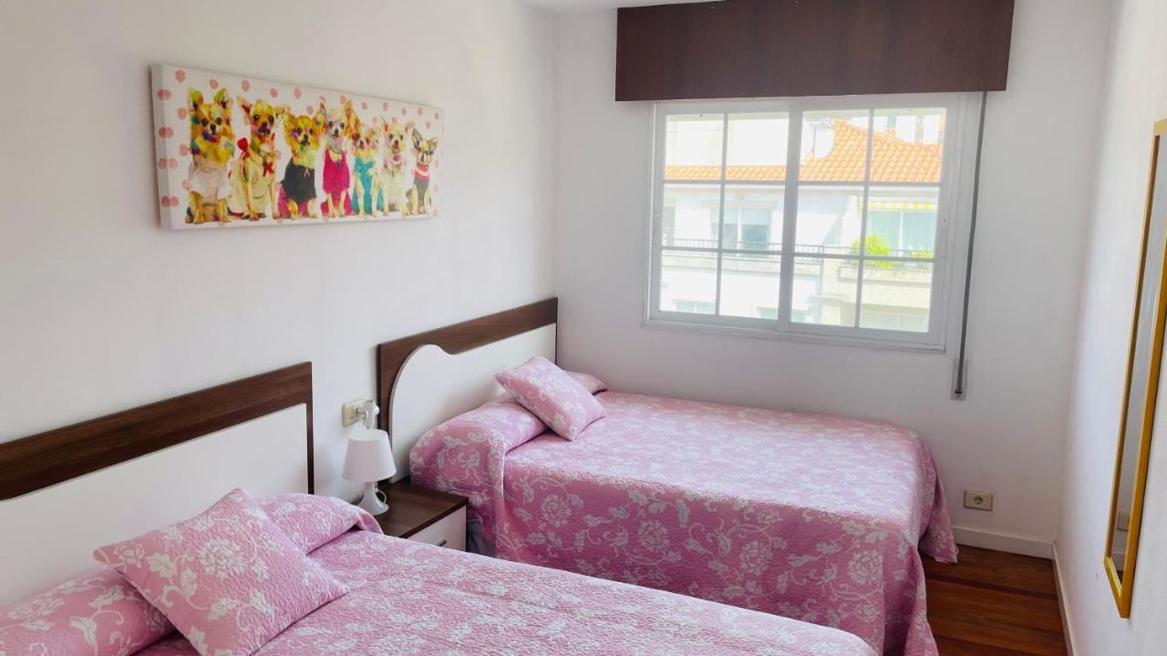 Enjoy Sanxenxo,200M Playa, Balcon Vistas Cies, Piscina & Terraza Azotea,2 Plazas Garaje, 2 Banos, Muy Luminoso, Muy Tranquilo,Muy Equipado, Centrico Appartement Buitenkant foto