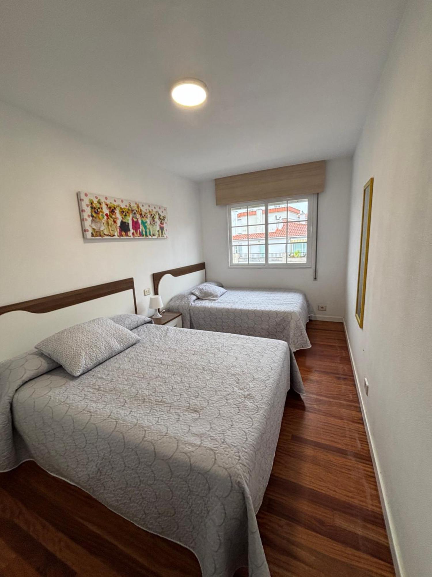 Enjoy Sanxenxo,200M Playa, Balcon Vistas Cies, Piscina & Terraza Azotea,2 Plazas Garaje, 2 Banos, Muy Luminoso, Muy Tranquilo,Muy Equipado, Centrico Appartement Buitenkant foto